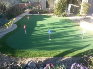 Artificial Grass Golf Putting Green Contractor, Synthetic Lawn Putting Greens Installation Whitney NV